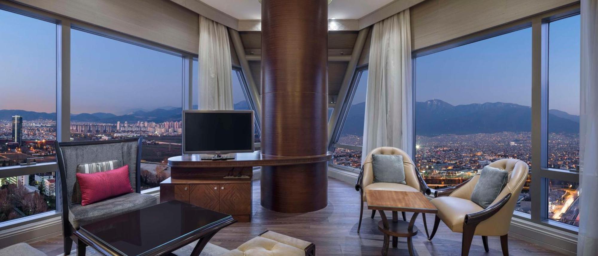 ฮิลตัน เบอร์ซา คอนเวนชั่น เซนเตอร์ แอนด์ สปา Hotel บูร์ซา ภายนอก รูปภาพ